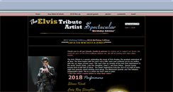 Desktop Screenshot of elvisbirthdaytribute.com